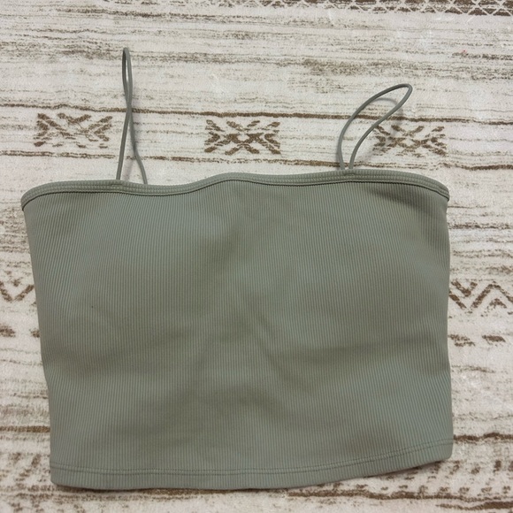 Alo goddess ribbed bandeau tank size Medium - Picture 1 of 3